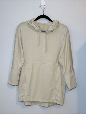 Patagonia Cream Hooded Pullover/Tunic Top
